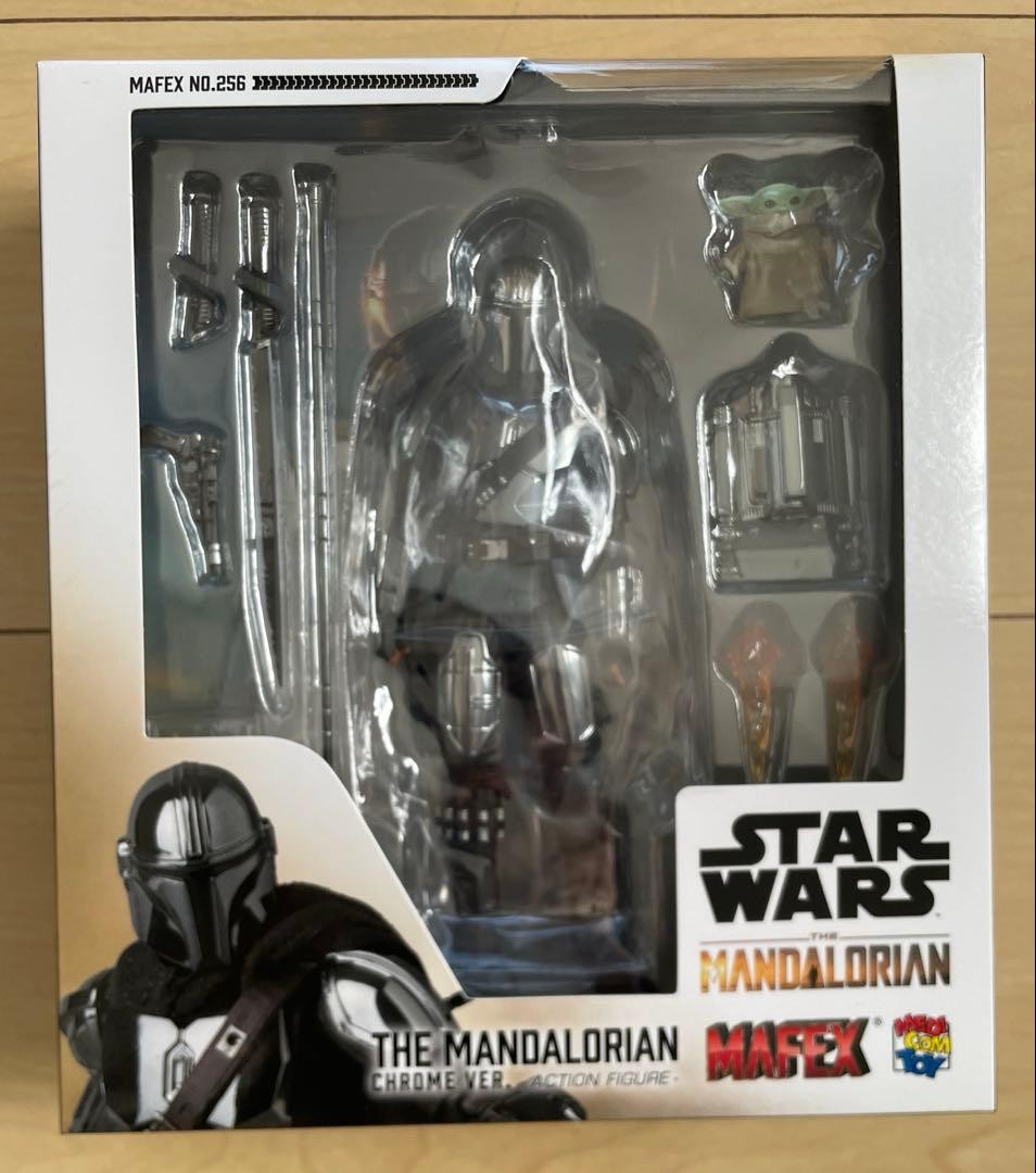 Mafex 256 THE MANDALORIAN CHROME Ver.