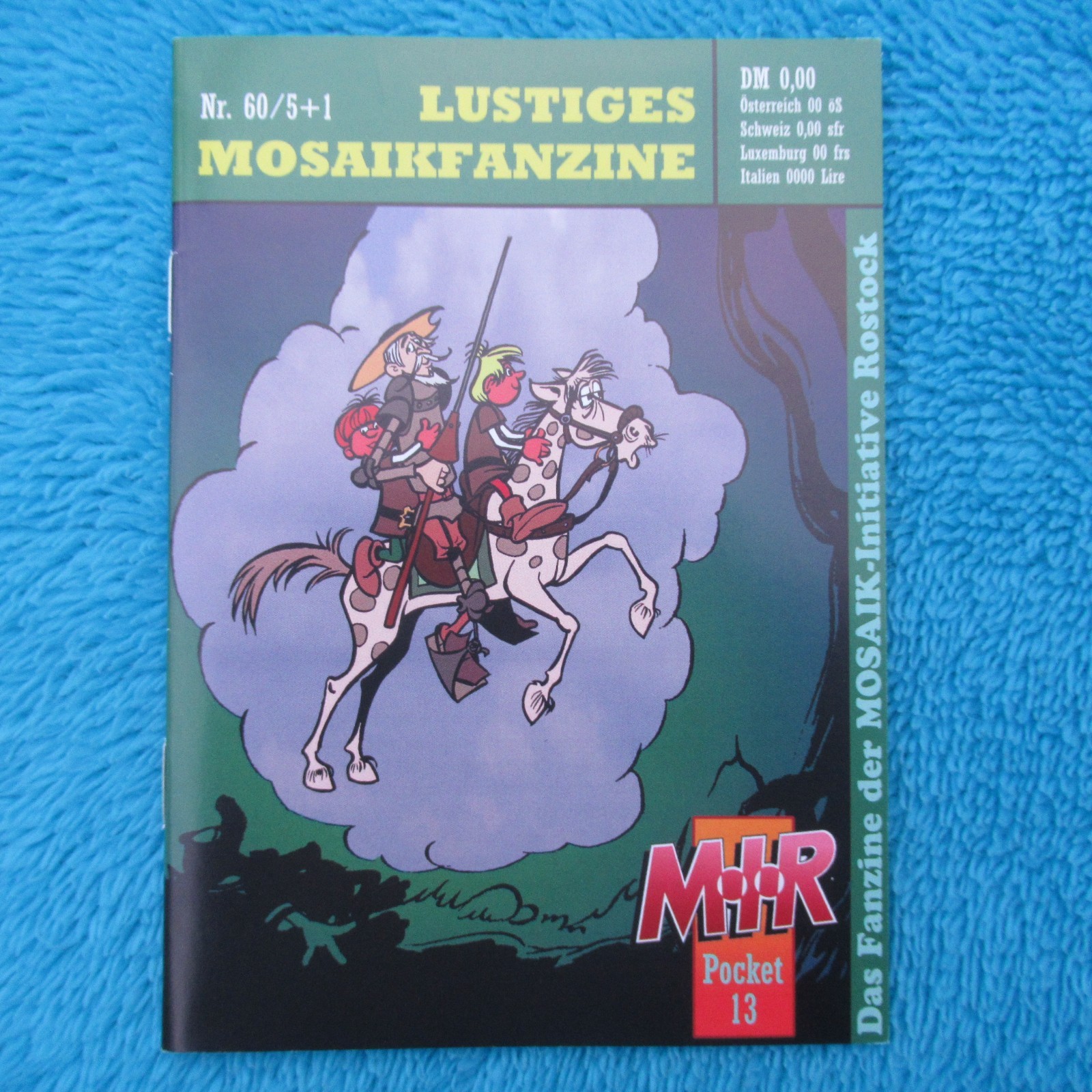 FANZINE MIR POCKET 13 n.60/5+1 MOSAICO Digedags 2° Edizione 2015 RARA