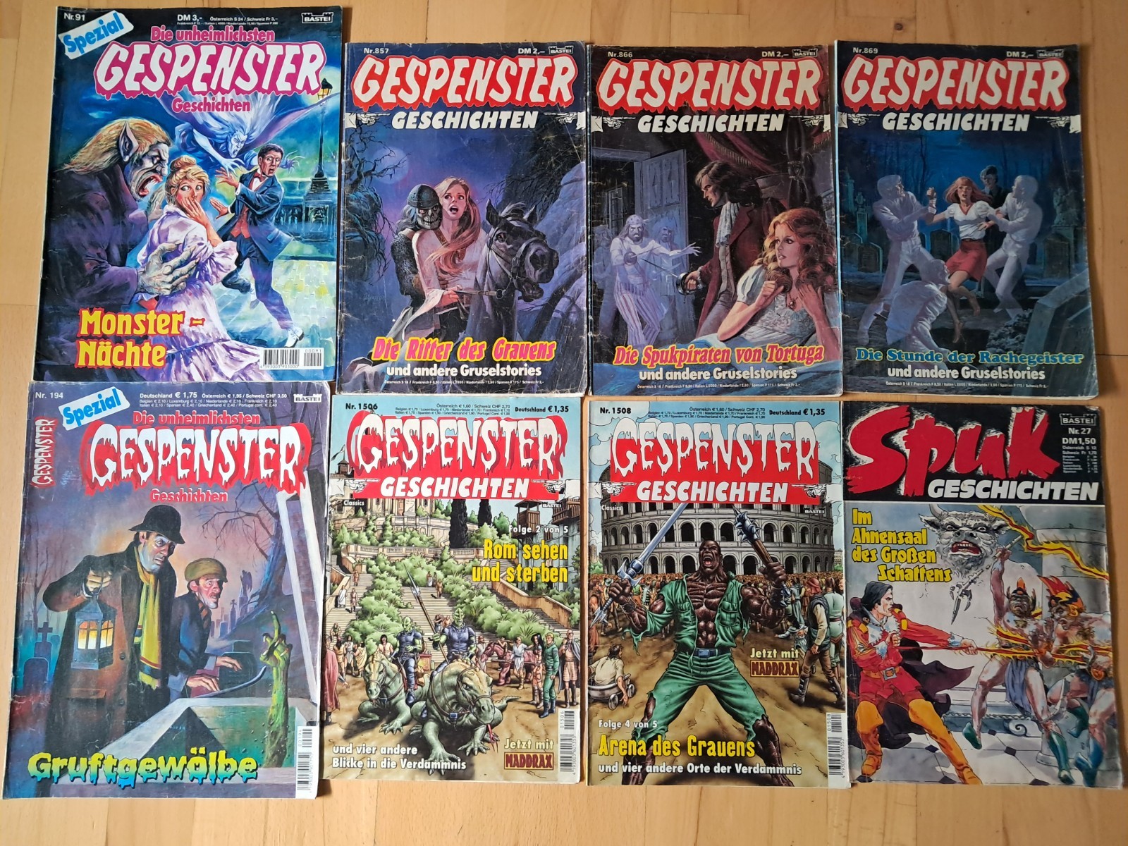 Storie di fantasmi, fantasmi speciali - raccolta 8 fumetti