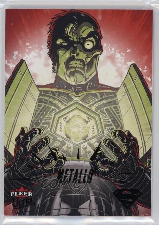 2026 Fleer Ultra Superman Black 32/75 Metallo #79 08qh