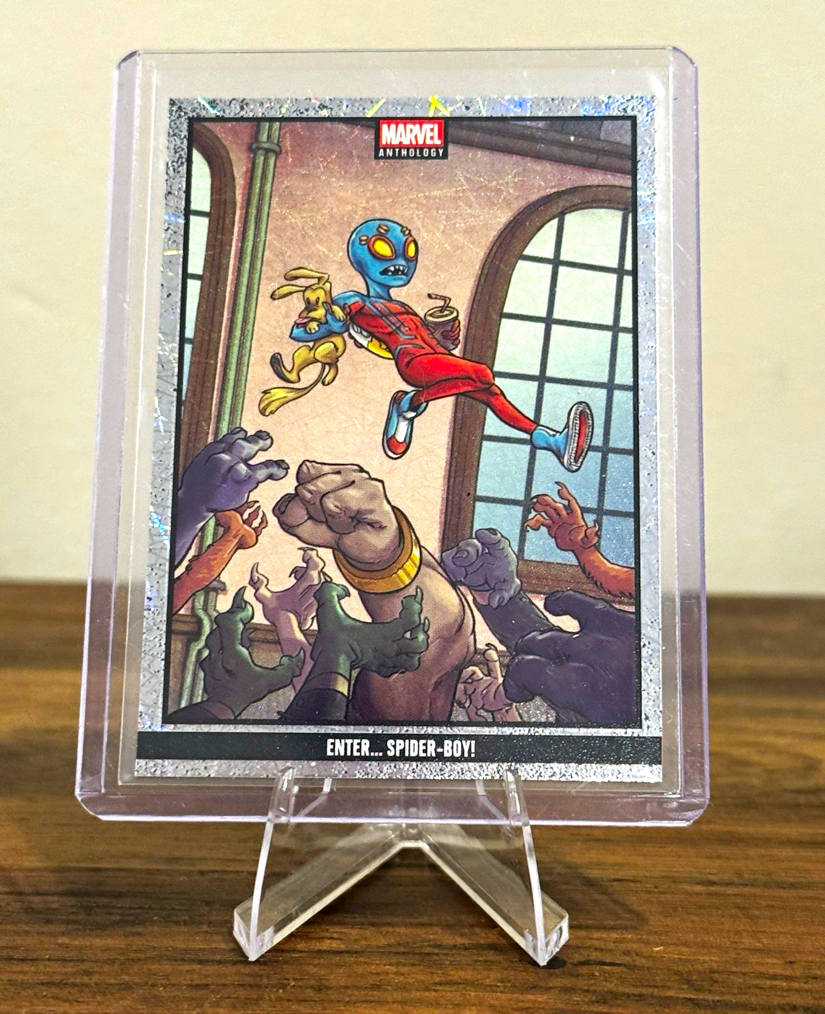 Panini 2025 Marvel Anthology Entra... Spider-Boy! #95 Limited 136/300