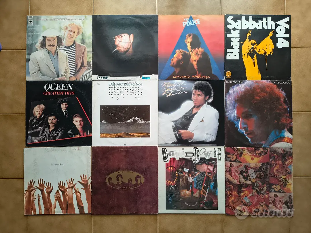 400 dischi vinile lp 33 giri invio LISTA completa