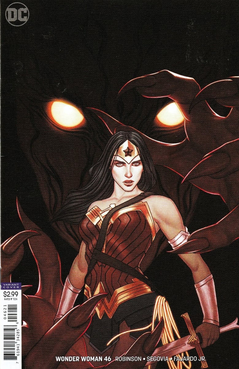 WONDER WOMAN #46 (2016) ROBINSON / SEGOVIA ~ VARIANTE FRISON ~ NON LETTO NM