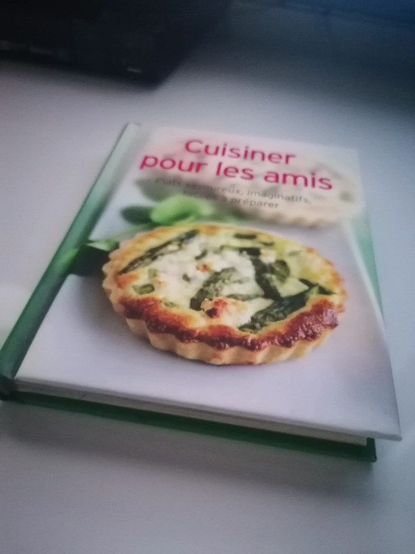 Livre de cuisine cuisiner pour les amis