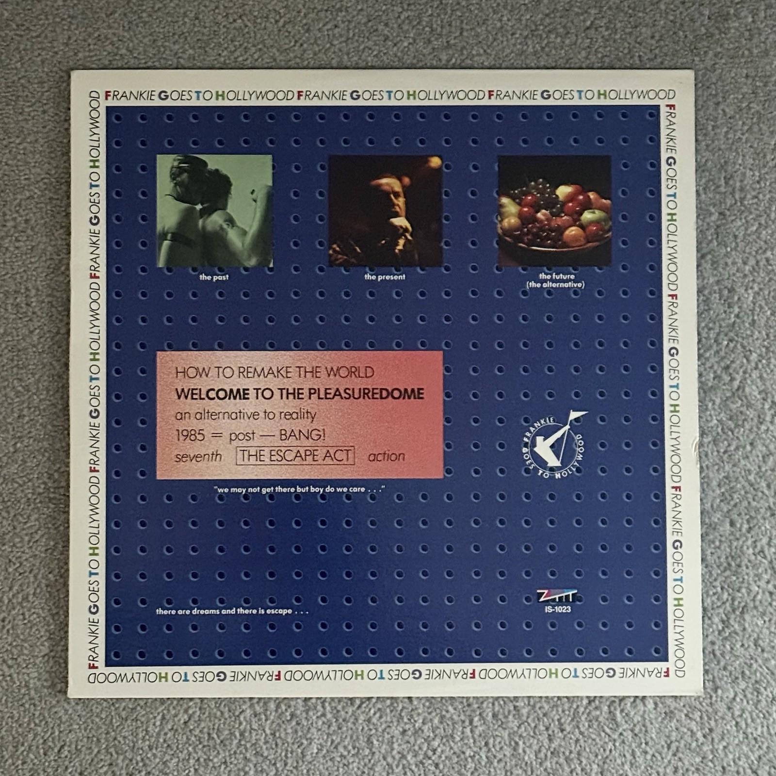 Frankie Goes To Hollywood ‘Welcome To The Pleasuredome’ CANADA 12” Vinyl EX/NM