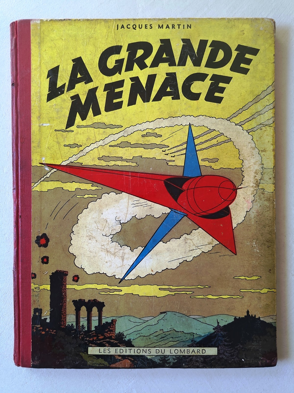 MARTIN - LEFRANC T.1 : LA GRANDE MENACE - Edition Originale - Le Lombard 1954
