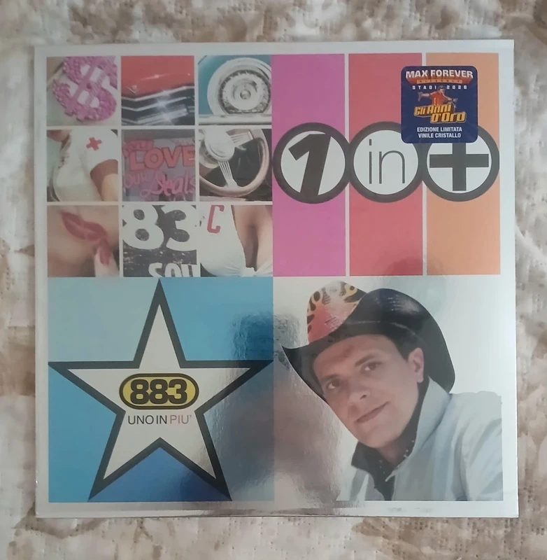 Lp 883 "Uno in piu" sigillato vinile crystal