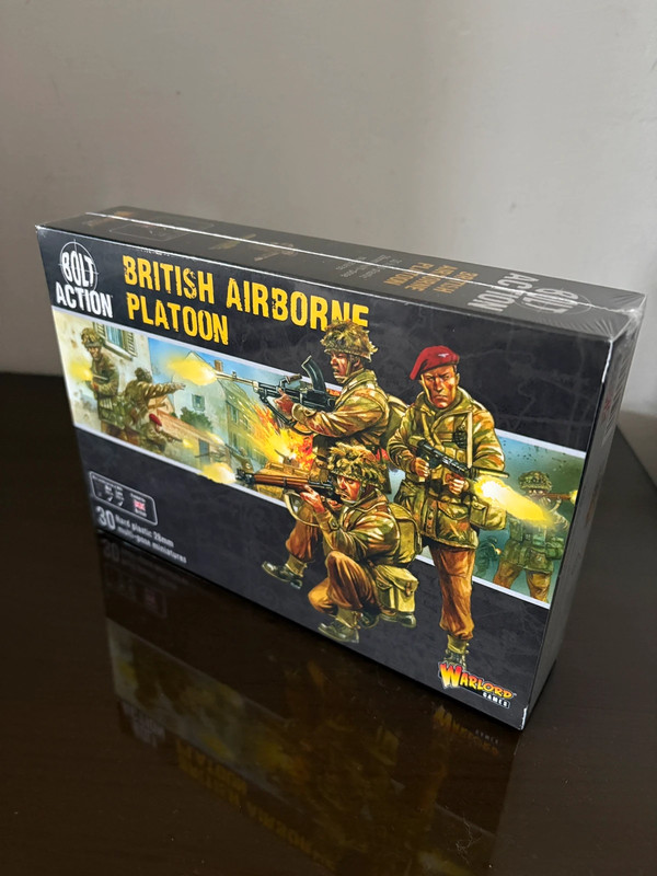 British Airborne Platoon para Infantry Bolt action Warlord games boite neuve scellée