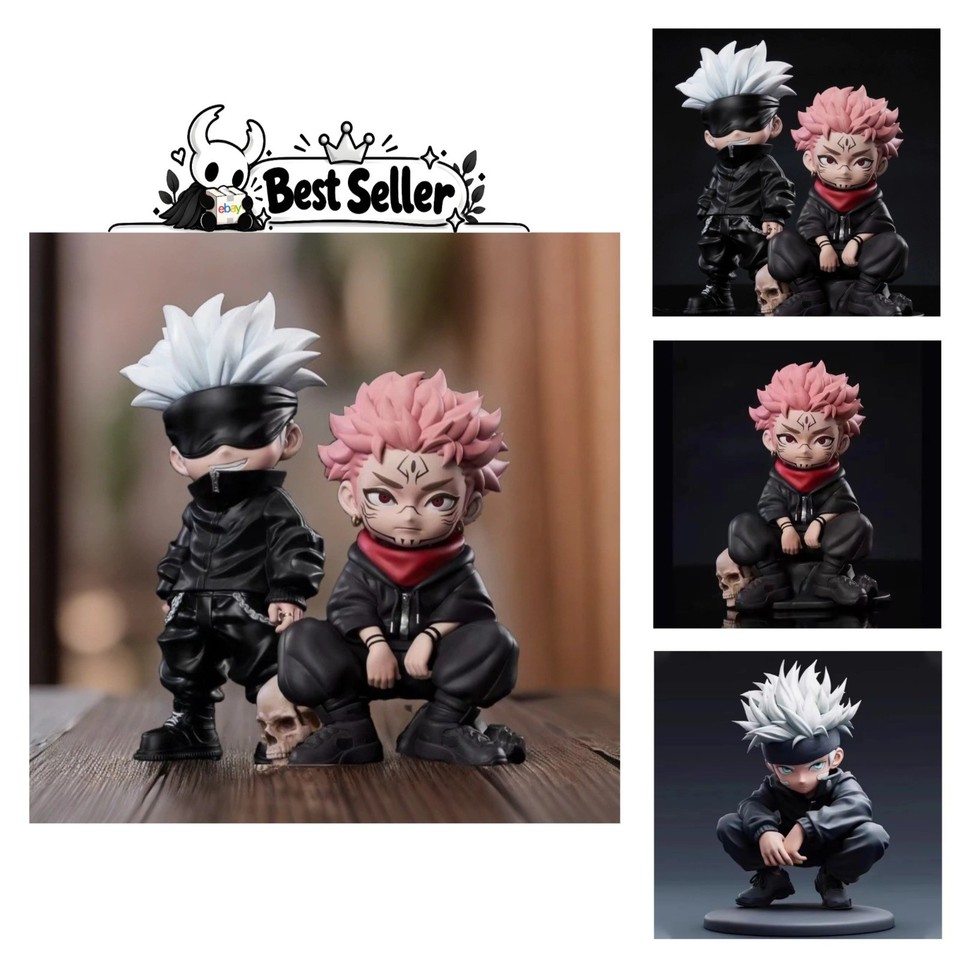 Jujutsu Kaisen Satoru Gojo & Sukuna PVC Anime Figure 11-13cm Collectible