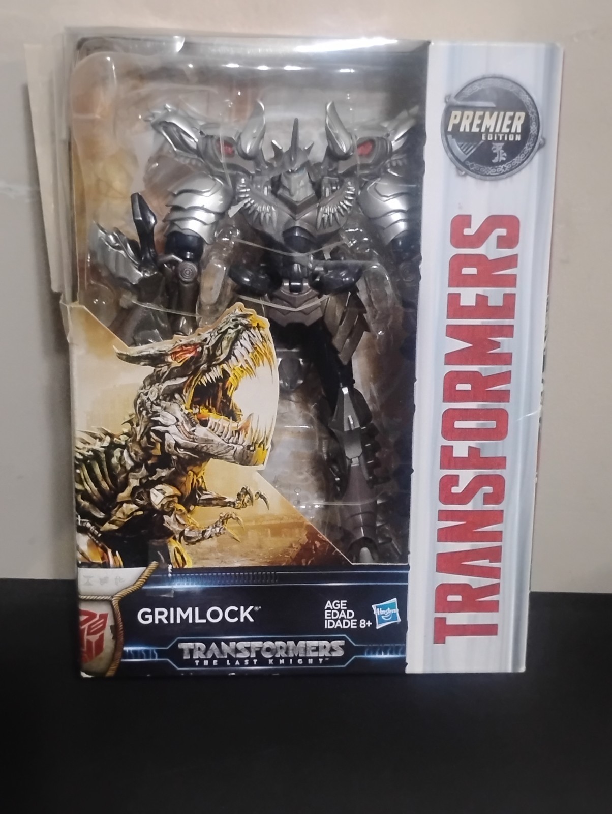 Transformers L'Ultimo Cavaliere Premier Edition Grimlock Voyager Class