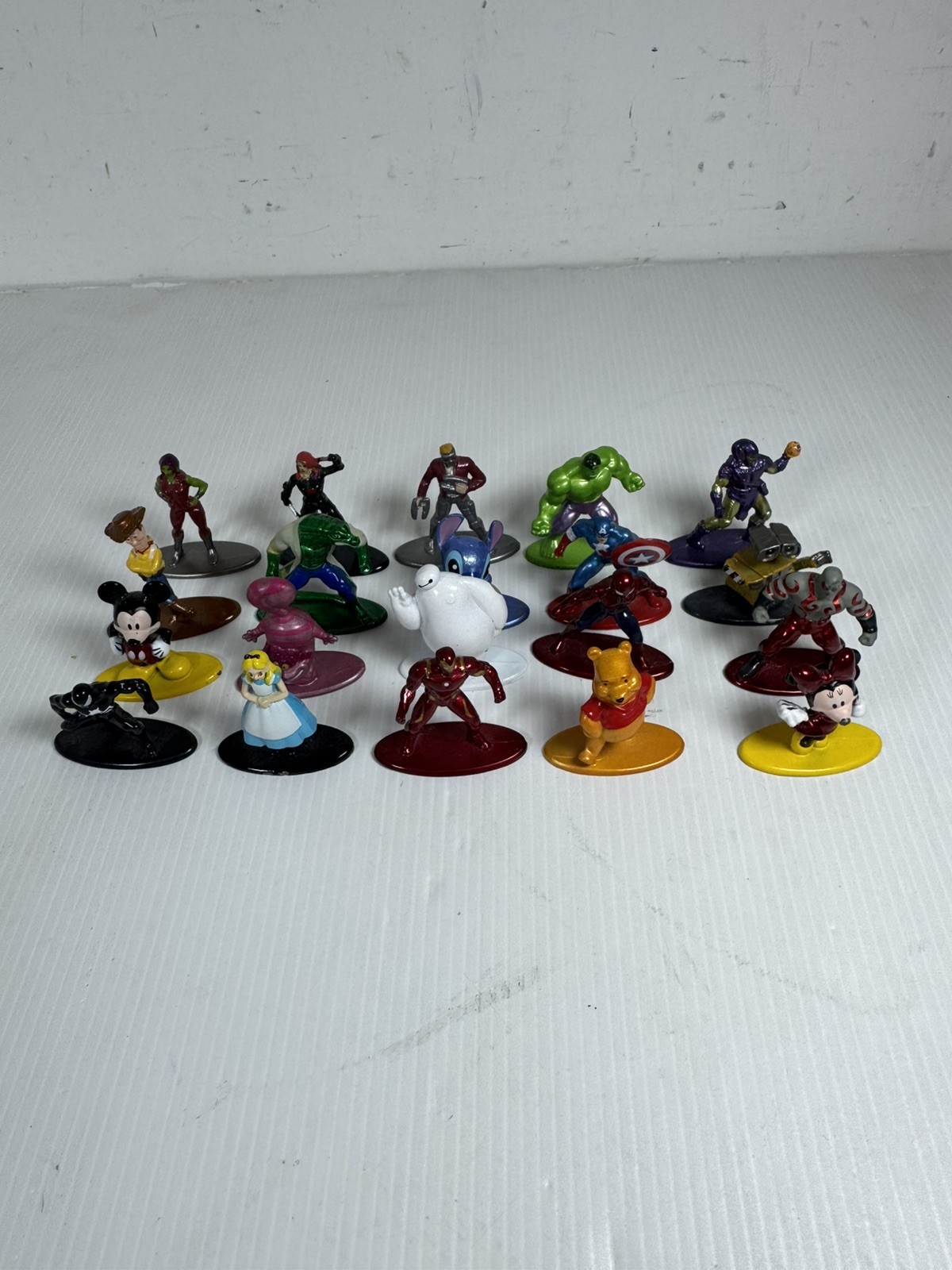 Jada Nano Metalfigs Minifigures Giocattoli Figurine Metallo Die-Cast Lotto di 20