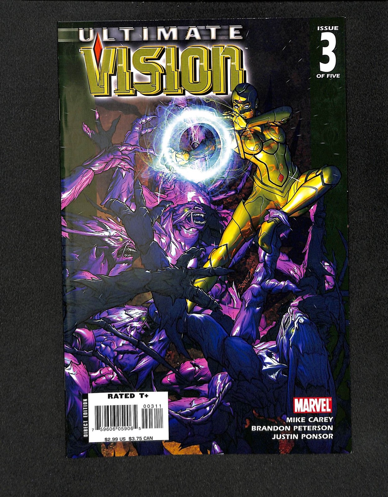 Ultimate Vision #3 Ultimate Marvel 2007