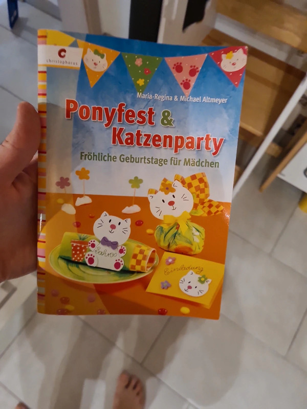 Bastelbuch katzenparty