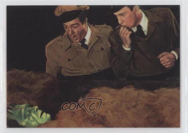 1996 Abbott & Costello Chromium Bud and Lou con il mostro di Frankenstein 0q3