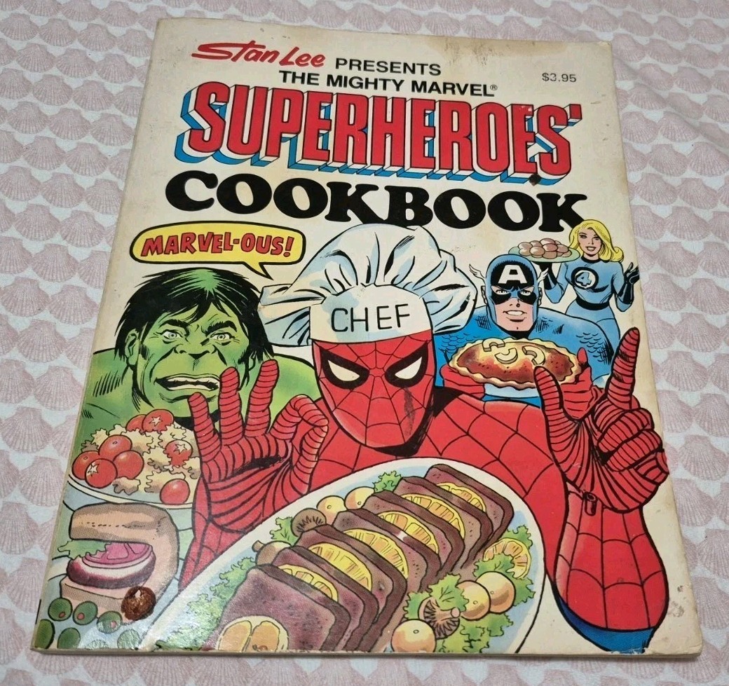 Stan Lee presenta i potenti supereroi Marvel Cookbook 1a edizione fumetto