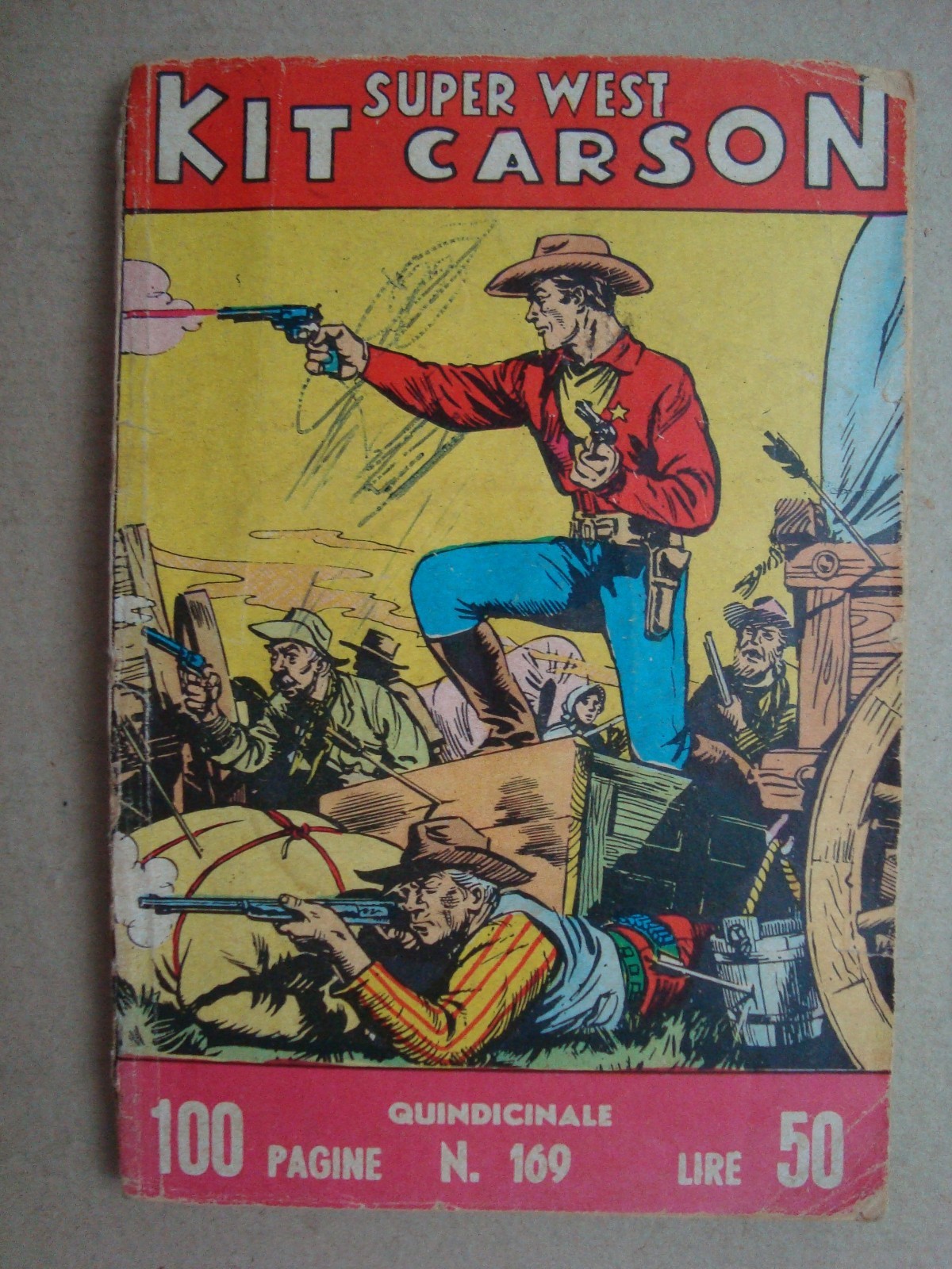 kit carson n° 169 ed.dardo 1961