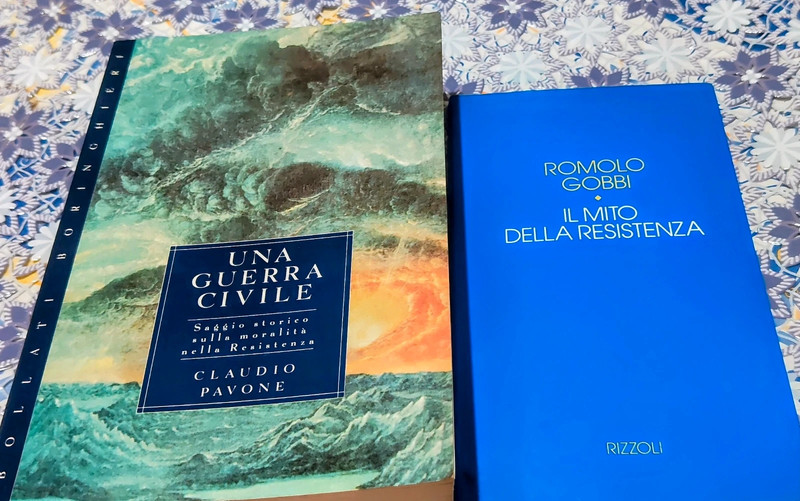 Lotto libri Resistenza: Claudio Pavone + Romolo Gobbi in regalo