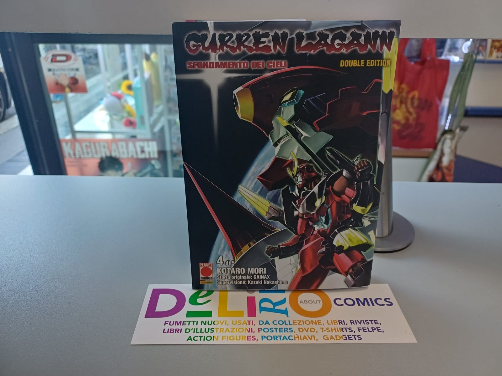 GURREN LAGANN SFONDAMENTO DEI CIELI DOUBLE EDITION N.4 - Ed.PLANET MANGA SC.5%