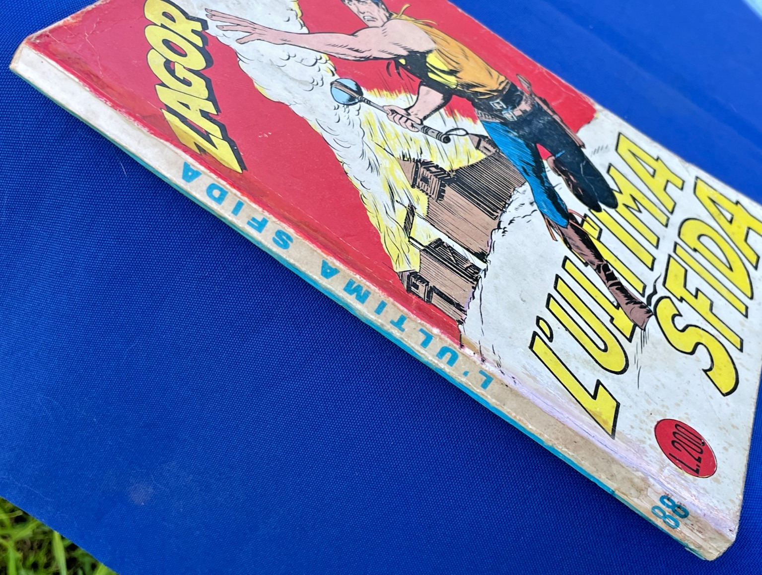 Zagor Zenith # 88  L'Ultima Sfida  Originale 1968  No Resa No Rifilato - BUONO