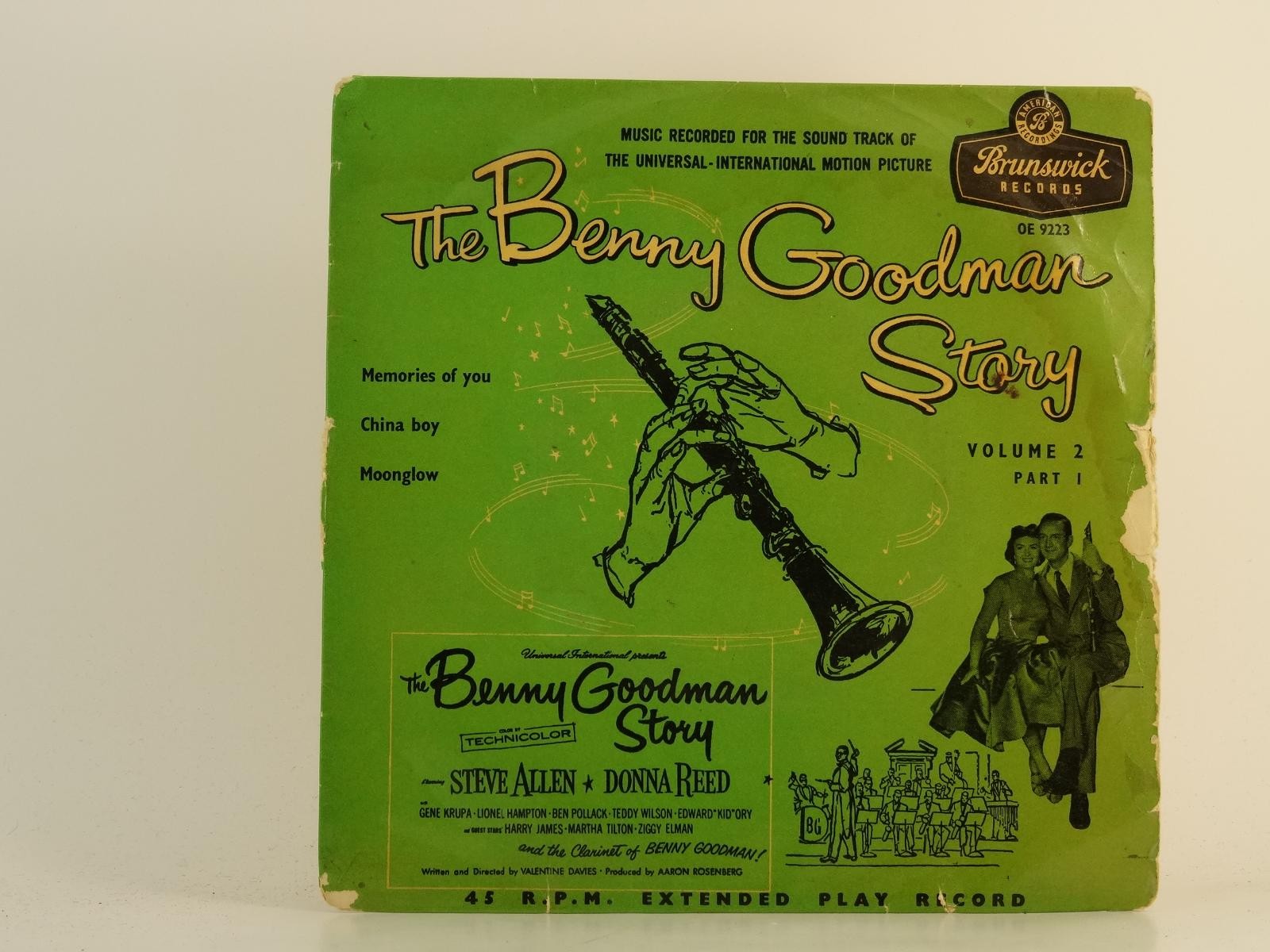 BENNY GOODMAN THE BENNY GOODMAN STORY (84) 3 Track 7" Single including Picture S