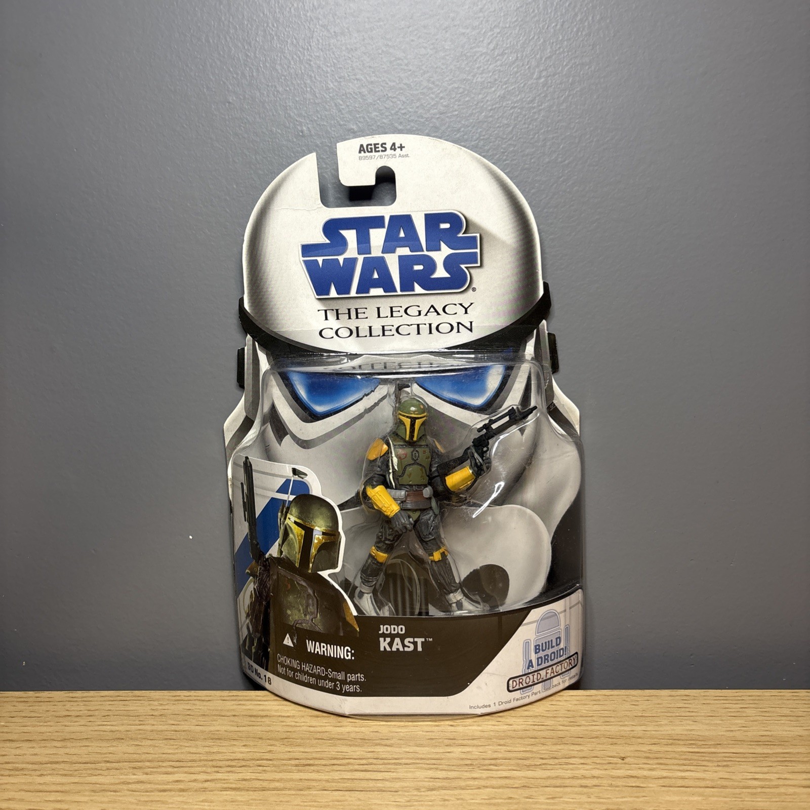 Star Wars The Legacy Collection Jodo Kast BDF sigillato/parte 5D6-RA7