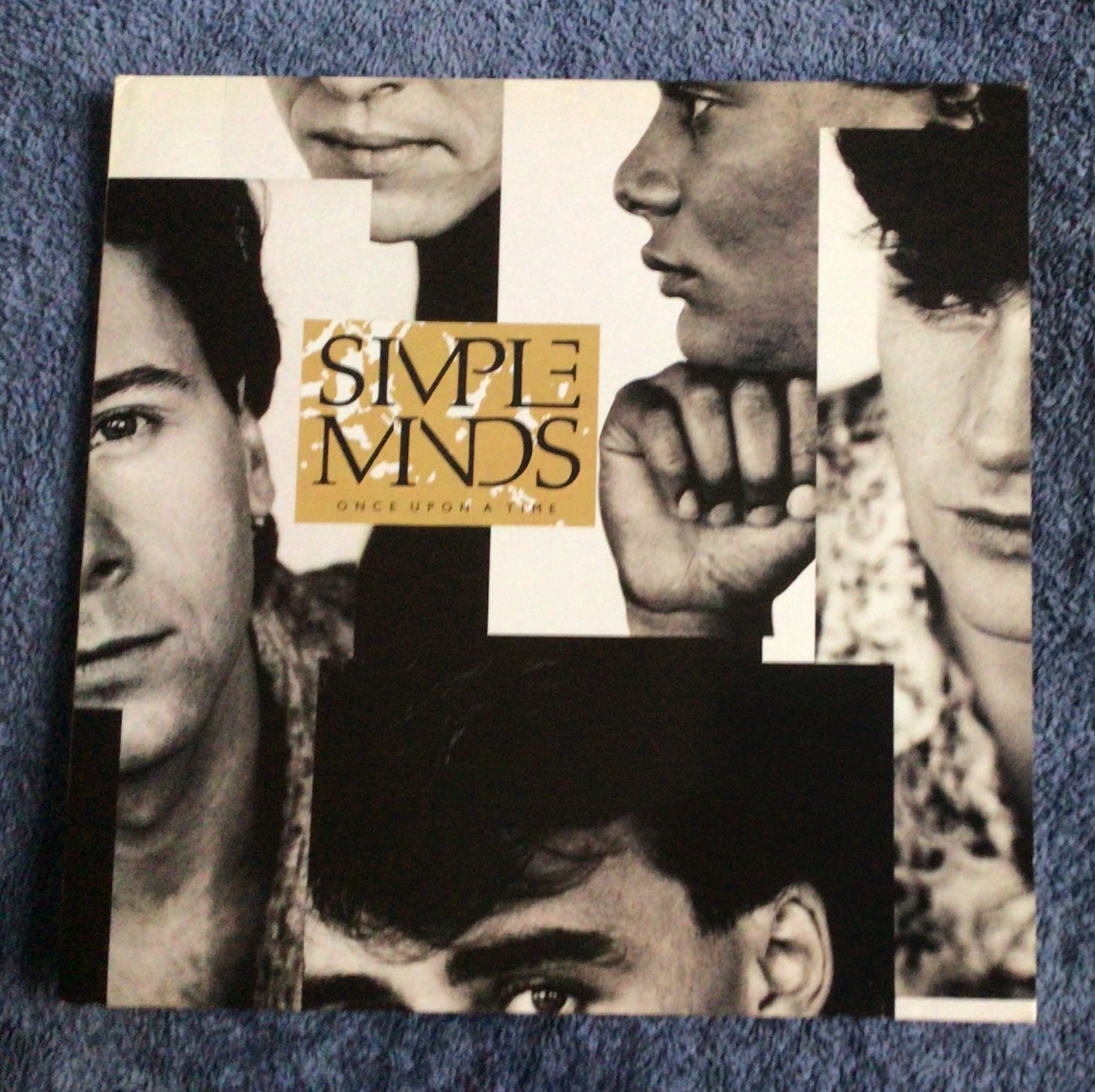 SIMPLE MINDS - ONCE UPON A TIME - 1985 VIRGIN LABEL LP - EXC.