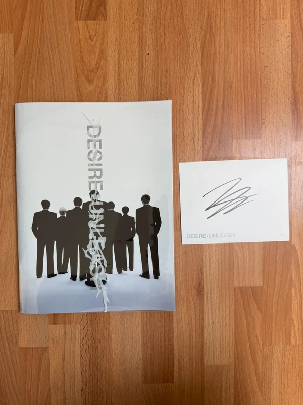 Enhypen Desire: Unleash signed album