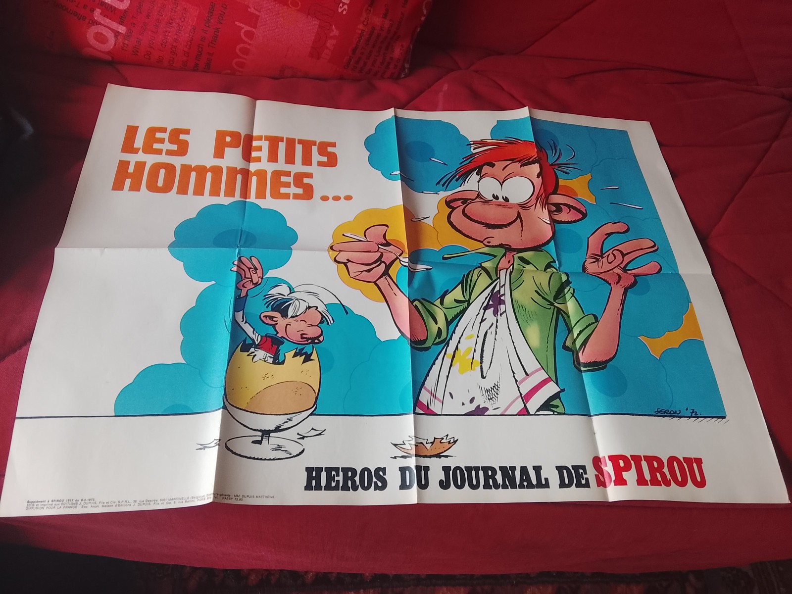 Spirou poster les Petits Hommes