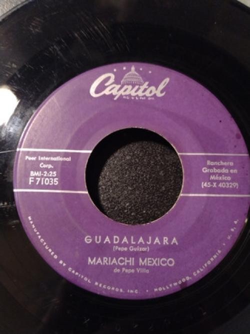 Mariachi México de Pepe Villa - Guadalajara / Las Copetonas (7", Single, Mono)