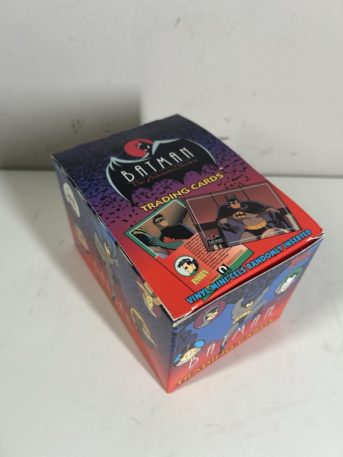 Topps Batman La Serie Animata Vintage 1993 Vuoto Vetrina 36 Ct