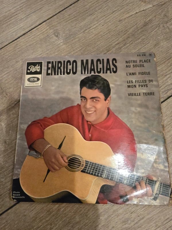 Vinyl 45 tours Enrico Macias