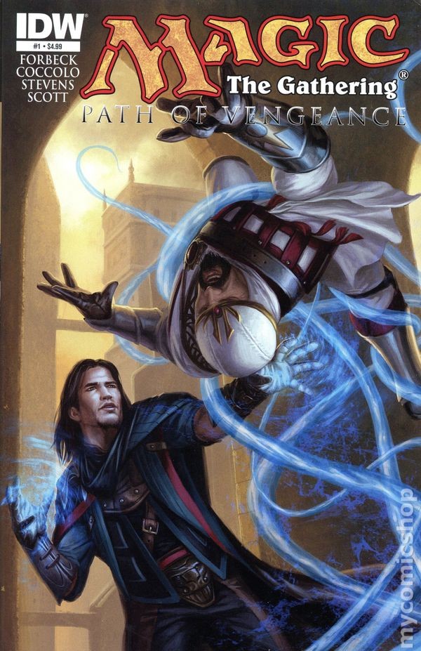 Magic the Gathering Path of Vengeance 1B VF 2012 Stock Image