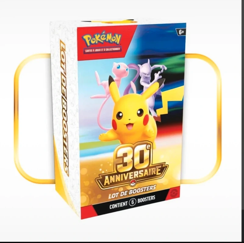 Bundle Pokémon 30 ans neuve et scellé