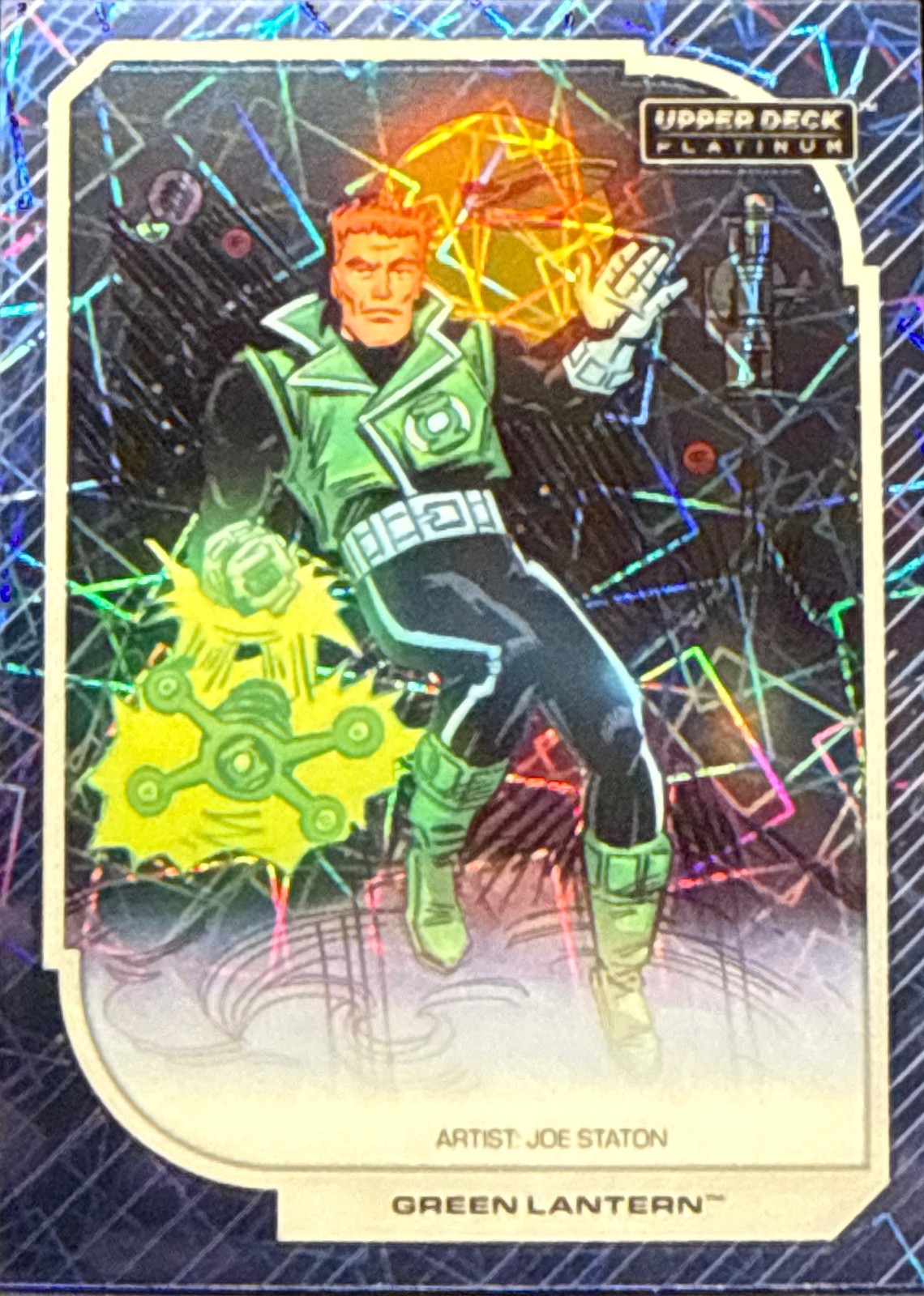 2024 Upper Deck Platinum: DC Green Lantern #61 Blue Beam Artist Joe Staton