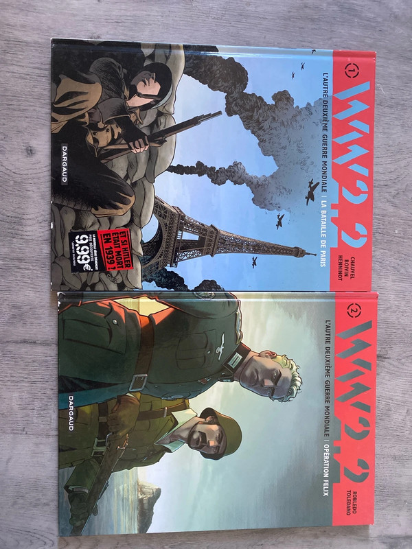 Lot de 2 bandes dessinées