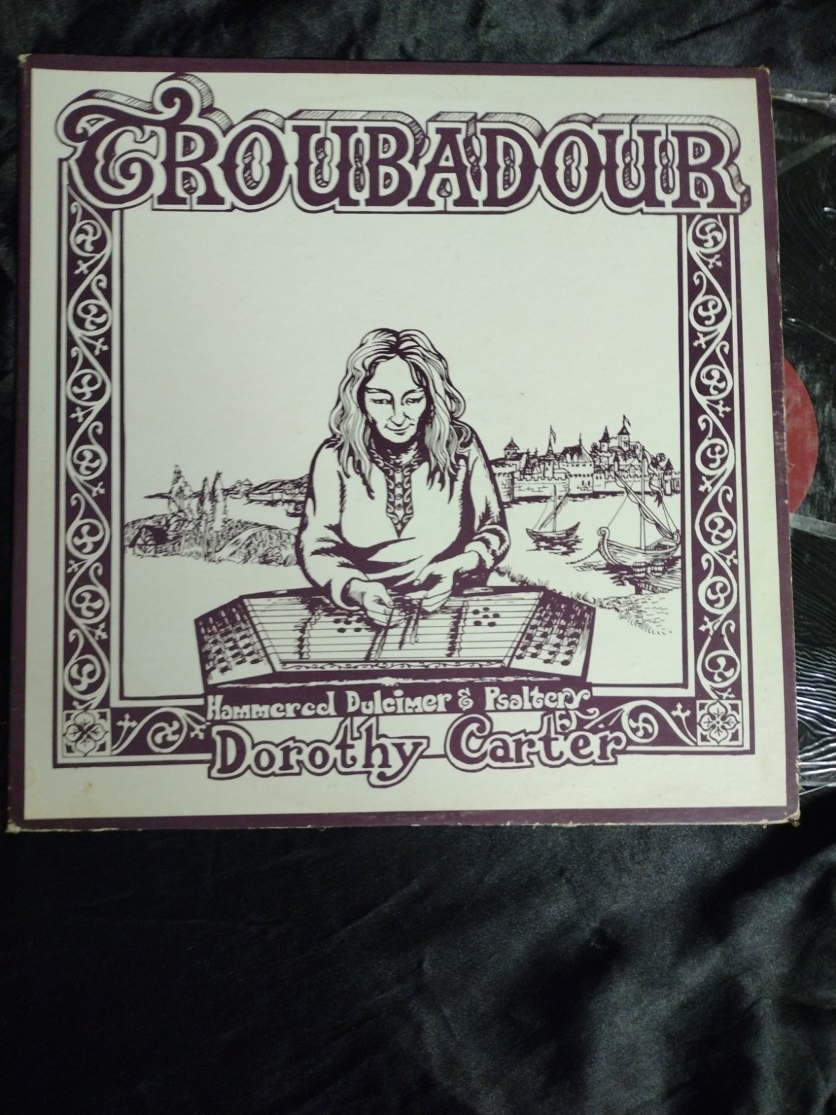 Dorothy Carter - Troubadour LP Celeste (Orig) EX! Dulcimer Psych Folk