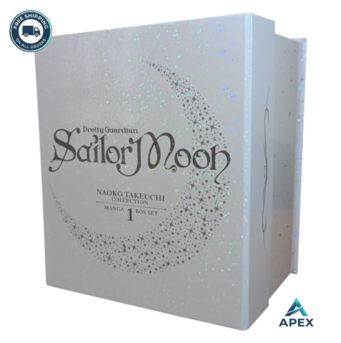 Sailor Moon Manga Box Set Vol 1-6 Paperback 16 Carte Arte Confezione Regalo Olografica