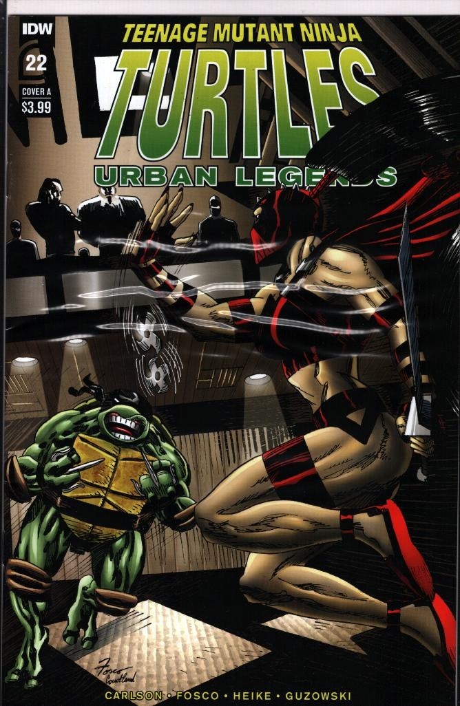 40769: IDW PUBLISHING TEENAGE MUTANT NINJA TURTLES URBAN LEGENDS #22 grado quasi nuovo
