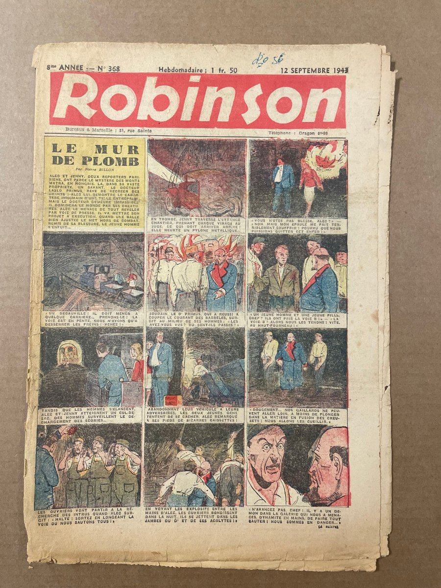 Robinson numéro 368 (12 septembre 1943) - BE
