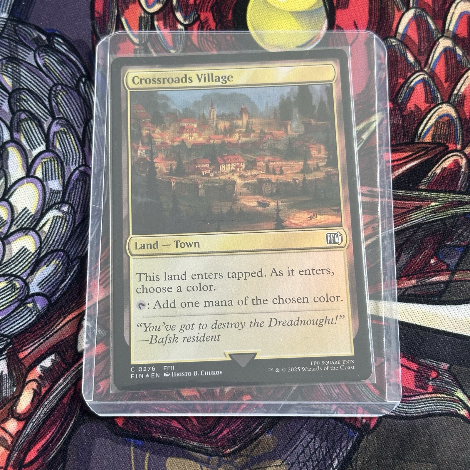Cross Roads Village Foil, MTG Single, FIN 0276 Common Near Mint