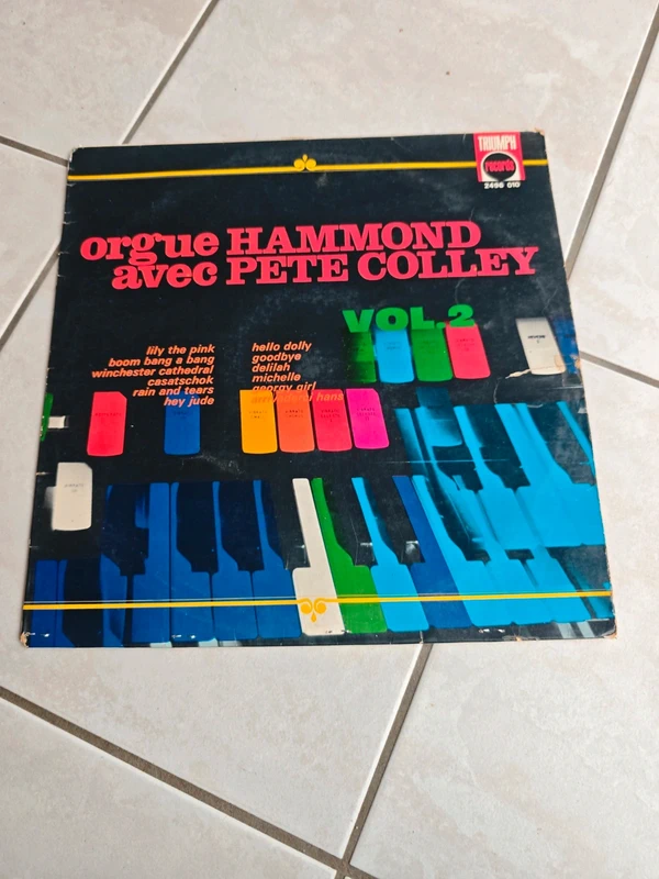 Vinyle 33T - Orgue Hammond avec Pete Colley - Vol. 2 (Triumph Records)