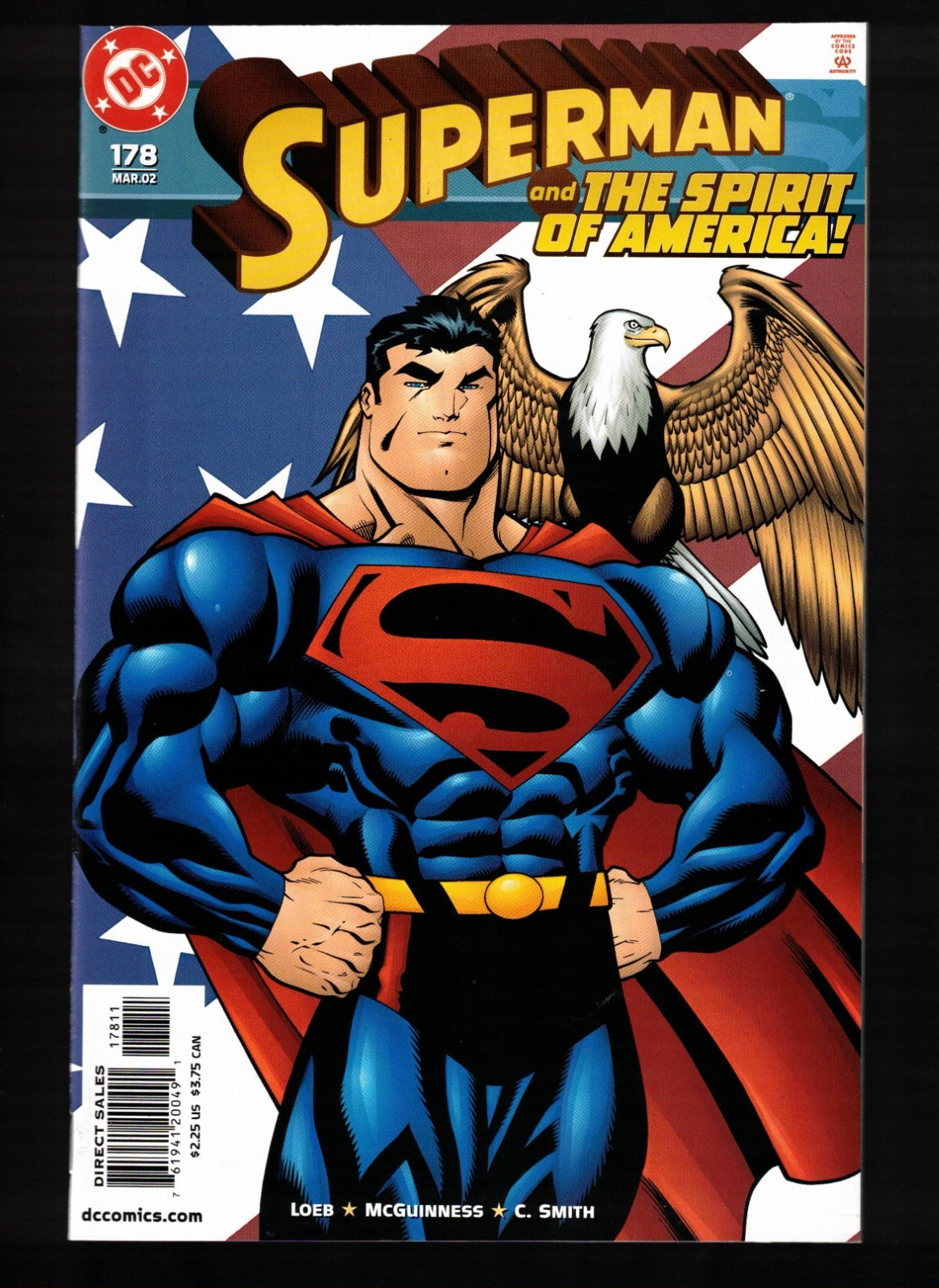 Superman #178 with Uncle Sam!  VF/NM 2002 DC Comic