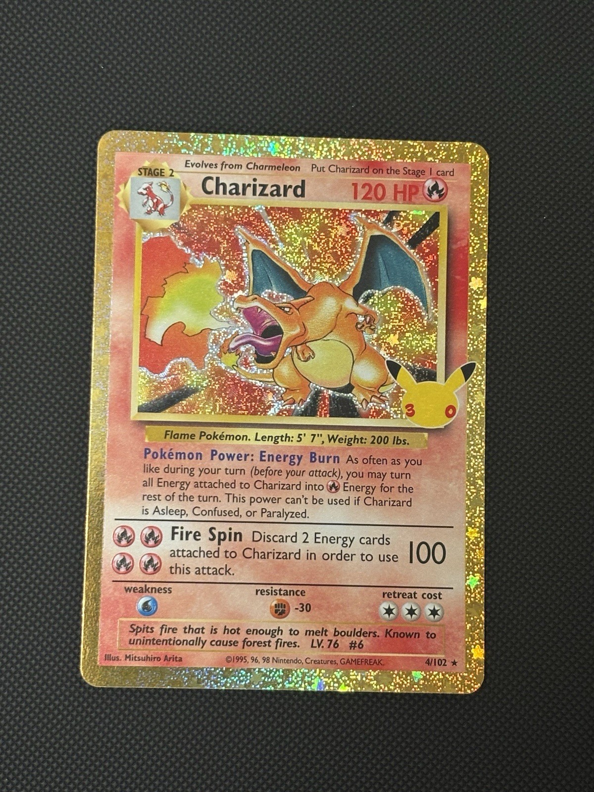 Pokémon - Celebrazioni 30° Anniversario - Charizard - Collezione Classica - #4/102