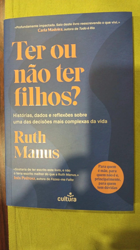 Livro "Ter ou não ter filhos"