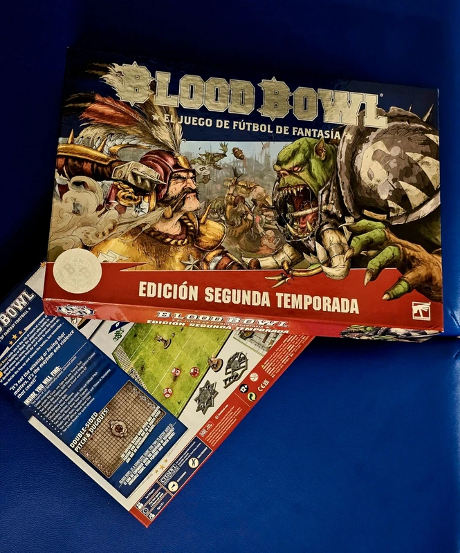 Blood Bowl Second Season – Box without miniatures, English rulebook