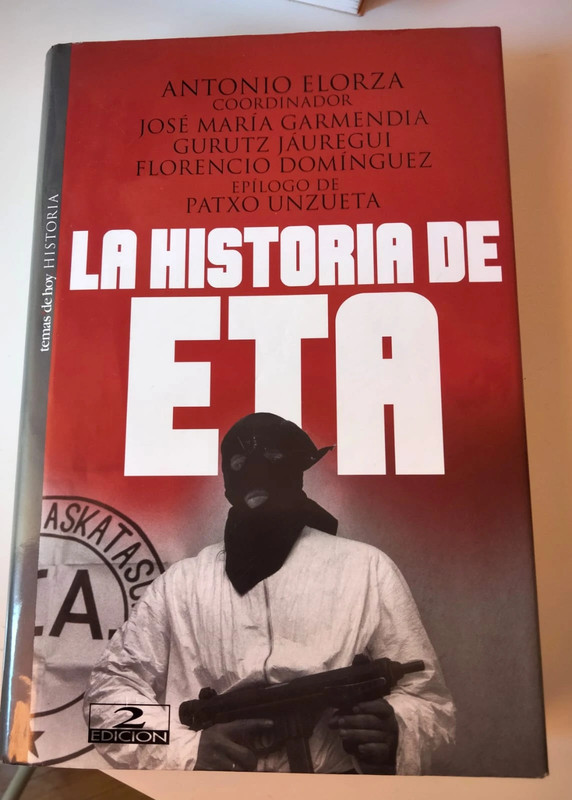 Libro La historia de ETA