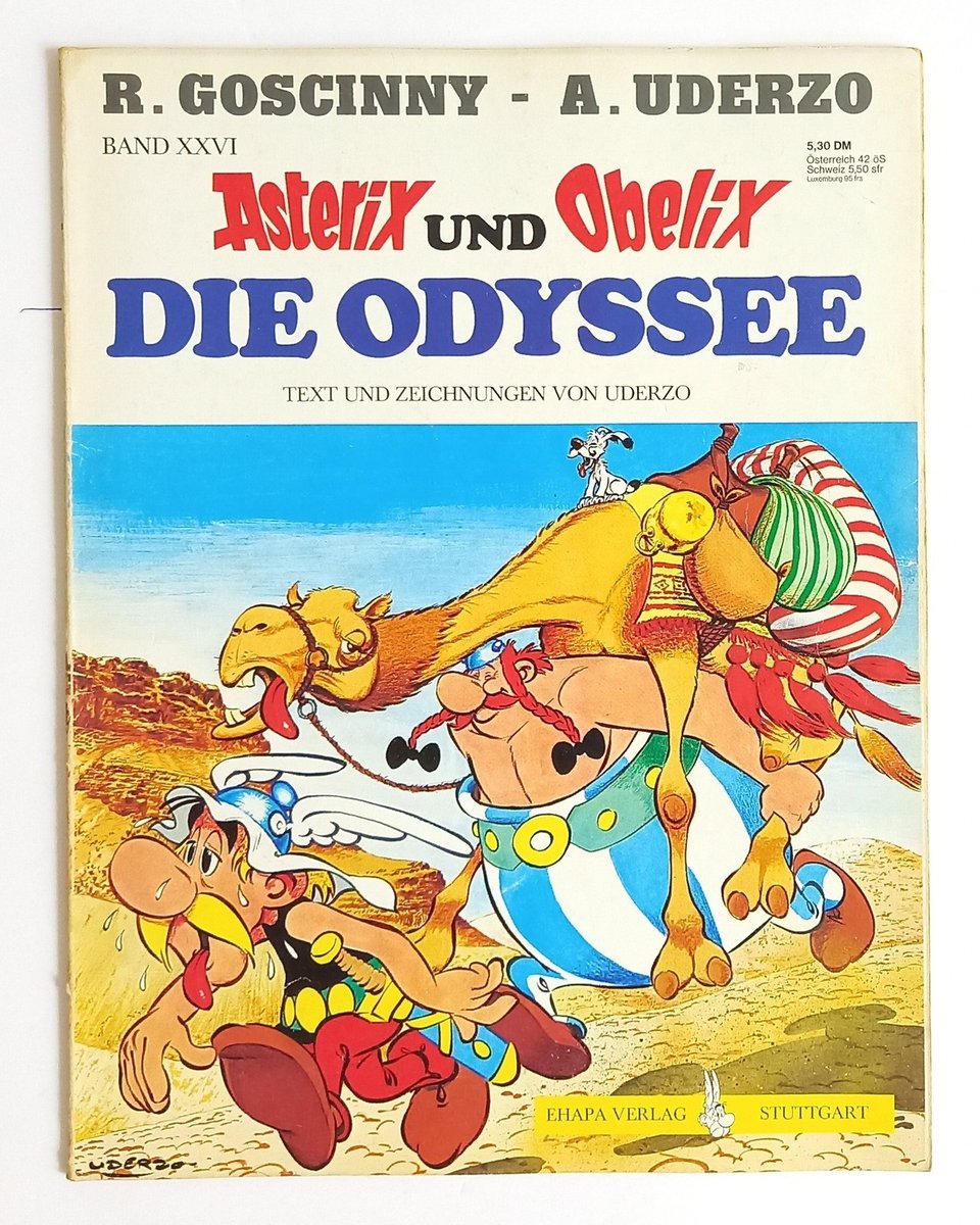 Asterix e Obelix Volume 26 - L'Odissea - Fumetto - Goscinny/Uderzo - Vintage