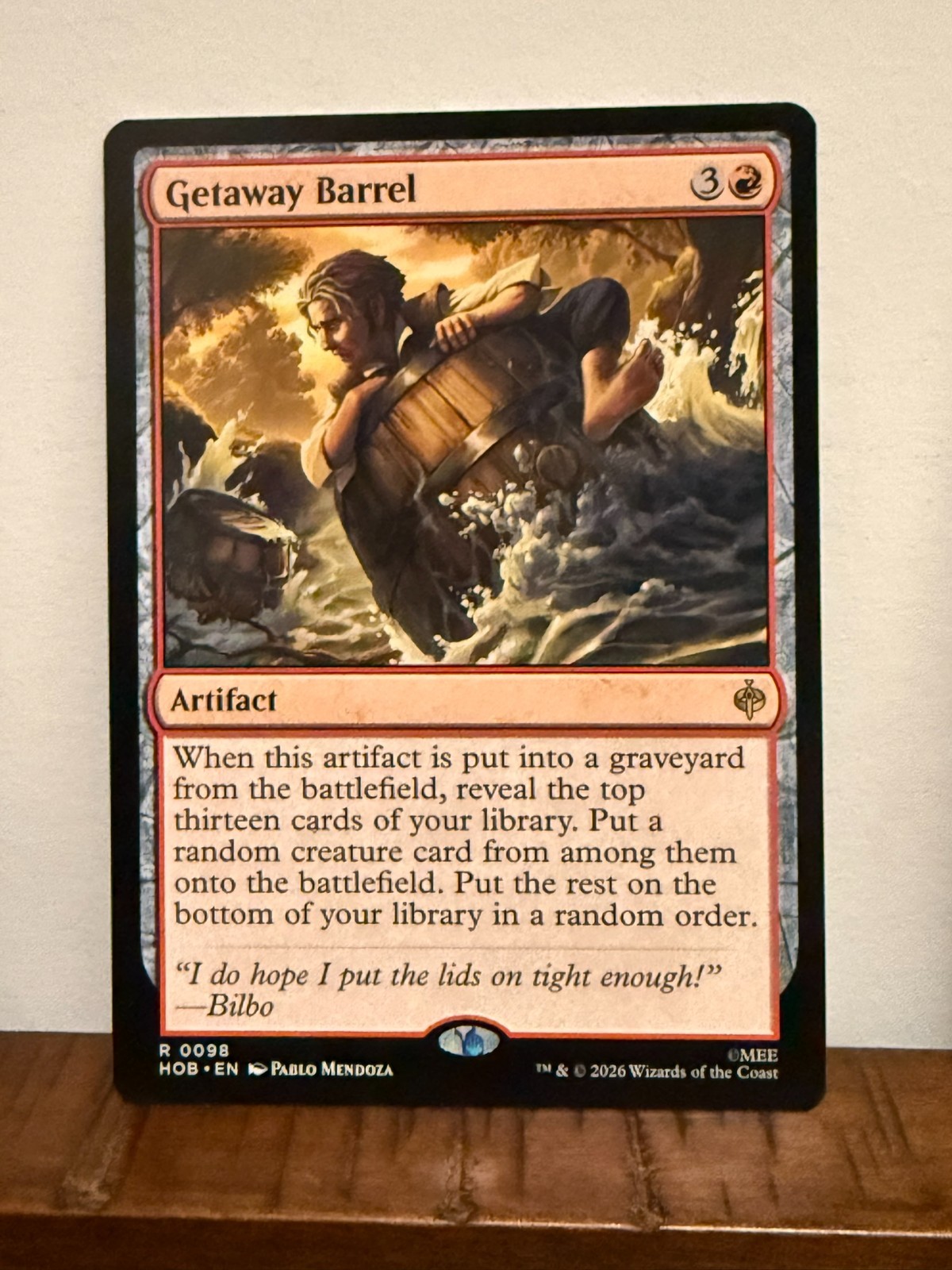 Magic: The Gathering Lo Hobbit Fuga Barile Raro