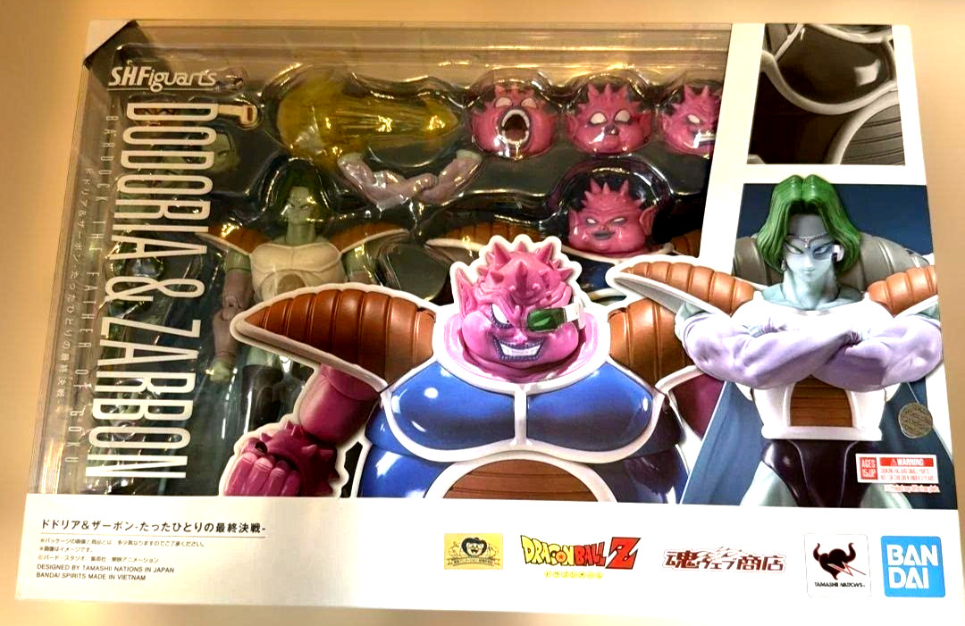 S.H.Figuarts Dodoria & Zarbon Dragon Ball Z The Final Battle Action Figure...