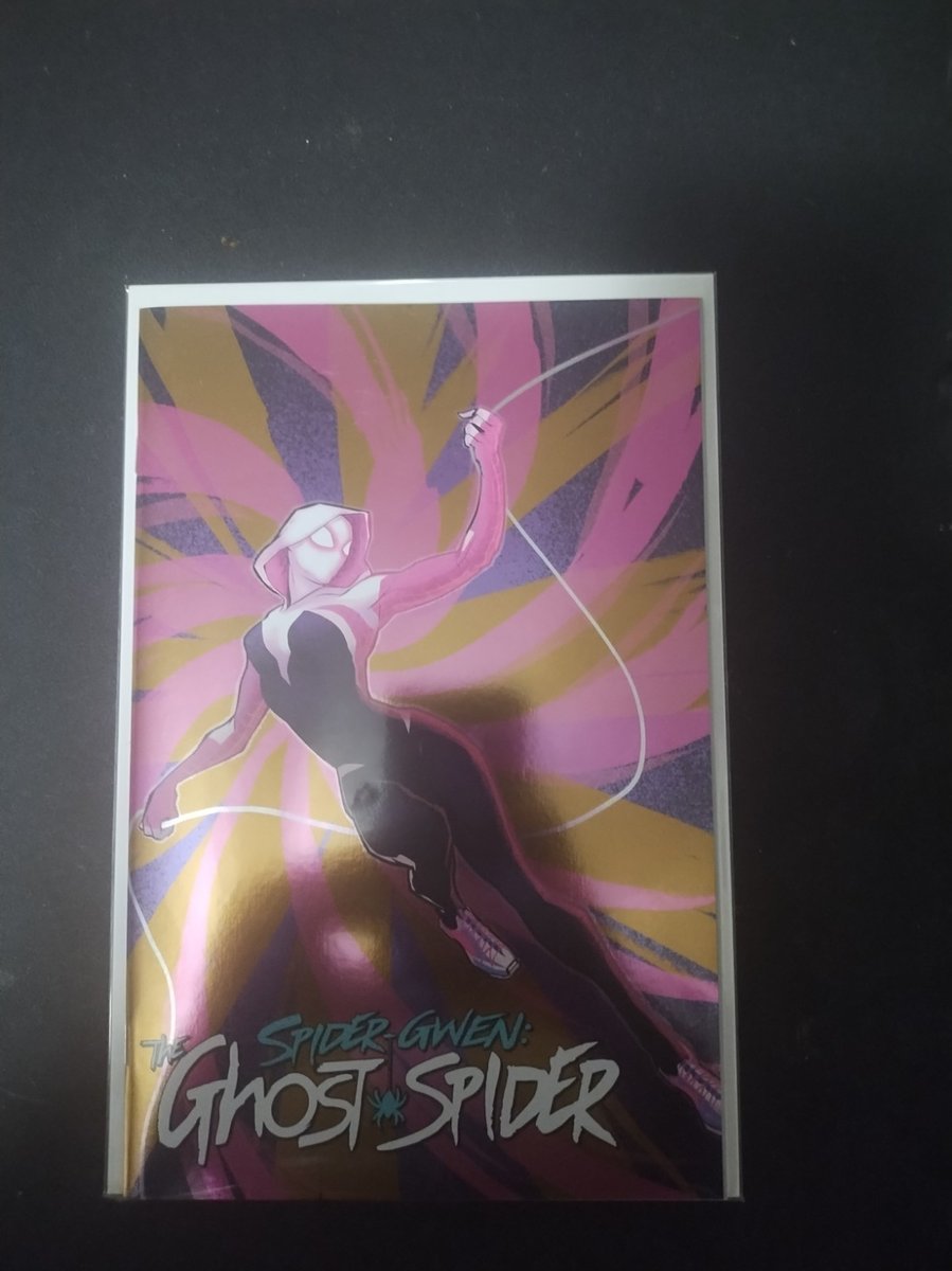 SPIDER-GWEN GHOST SPIDER 1 VARIANTE FOIL QUASI NUOVO ERNANDA SOUZA 2024